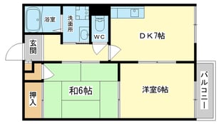 ハイツアシーネの物件間取画像